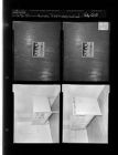 Nurses re-photographed; Baby crib (4 Negatives (March 31, 1959) [Sleeve 61, Folder c, Box 17]